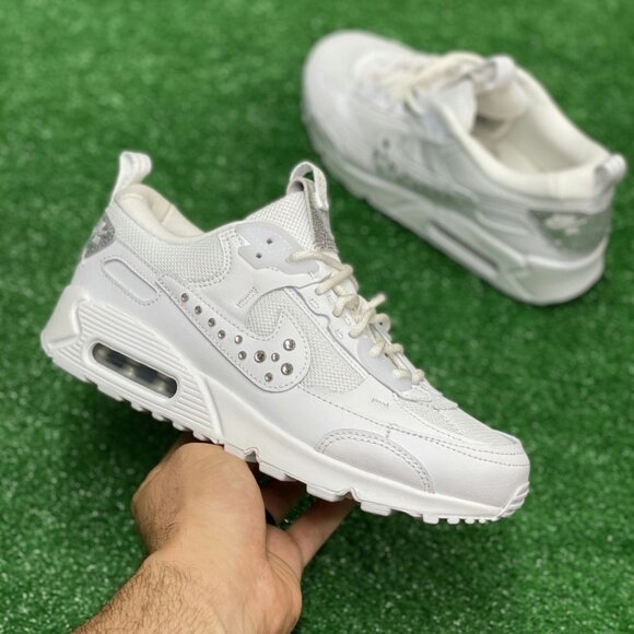 Nike Air Max 90 Futura Womens Sportswear Shoes White FQ8888-100 VNDS Sz 7